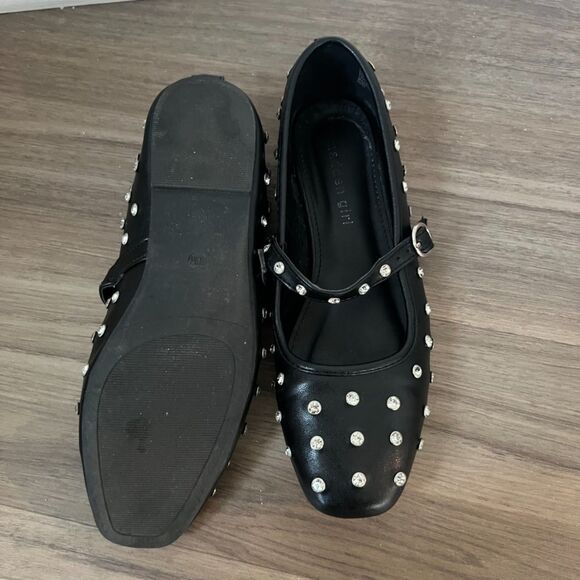 Madden Girl Studded Mary Jane Flats - Picture 2 of 4